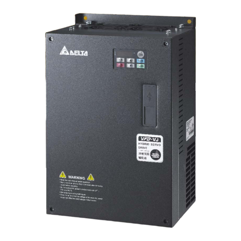 Delta VFD-VJ Series User manual Delta VFD-VJ Series User manual