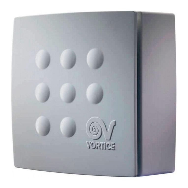 Vortice VORT QUADRO MICRO 100 I User manual