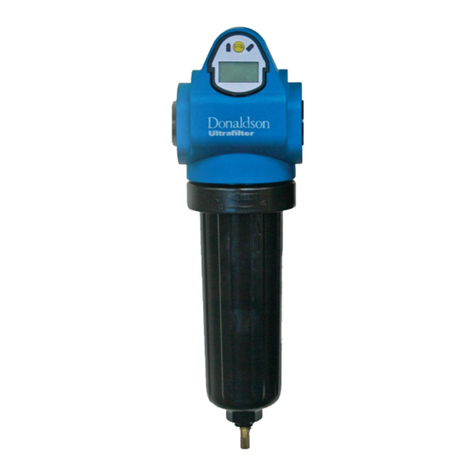 Donaldson Ultrafilter DF-T0050 Operation manual