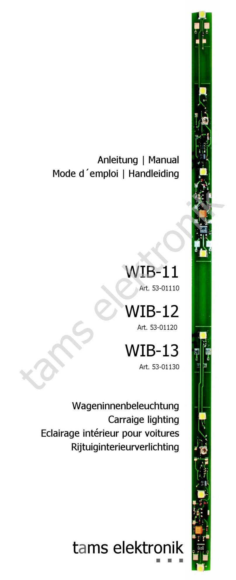 tams elektronik WIB-11 manual