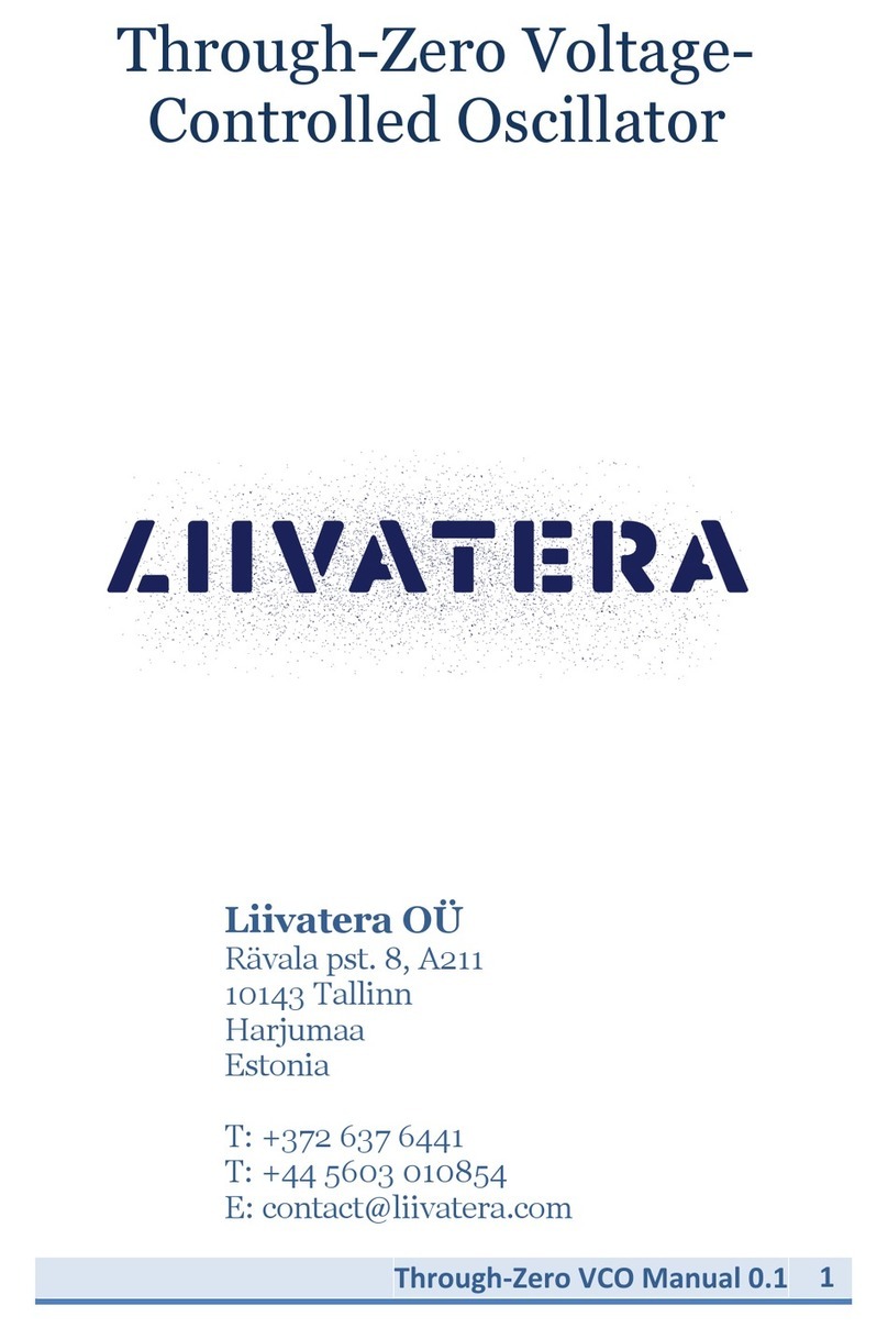 Liivatera Through-Zero VCO manual