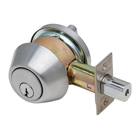 Allegion Dexter DB1000 Deadbolt Standard Guide