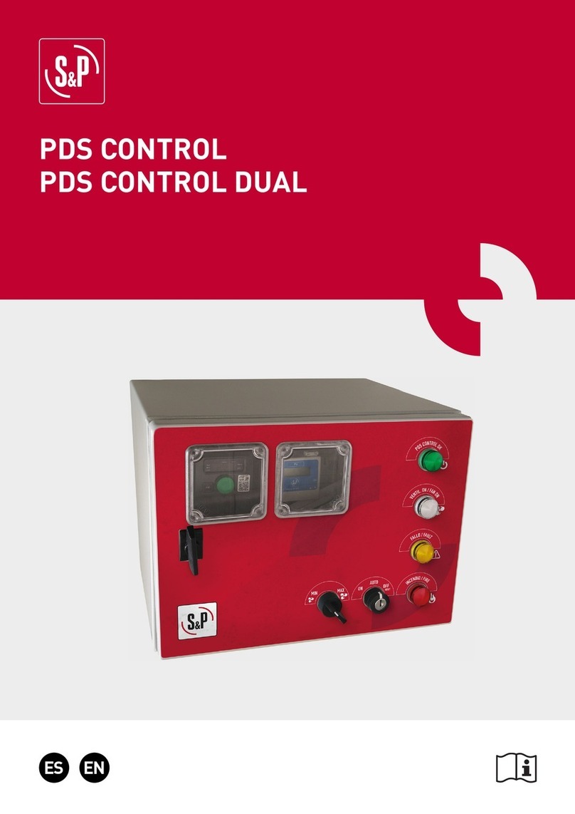S&P PDS CONTROL Series manual