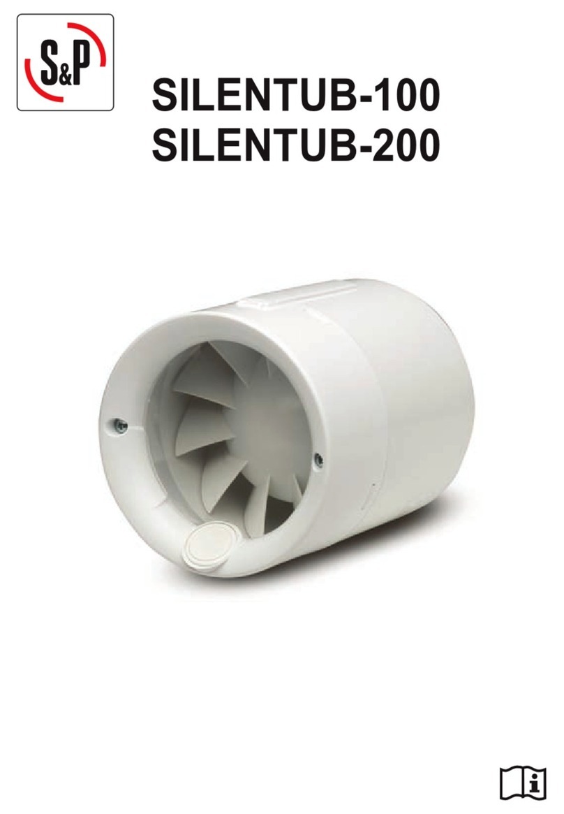 S&P SILENTUB Series User manual