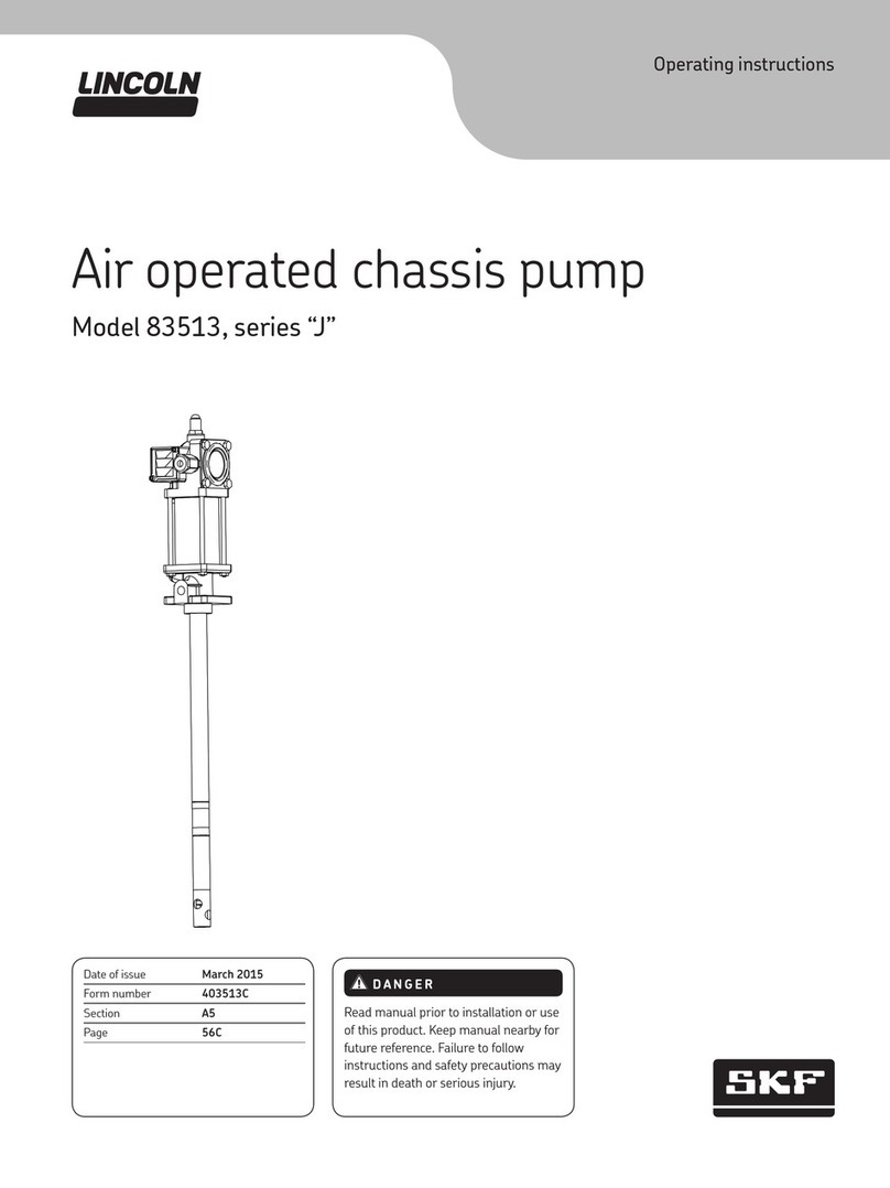 Lincoln J Series operating instructions