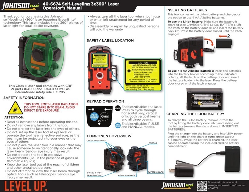 Johnson 40-6674 User manual