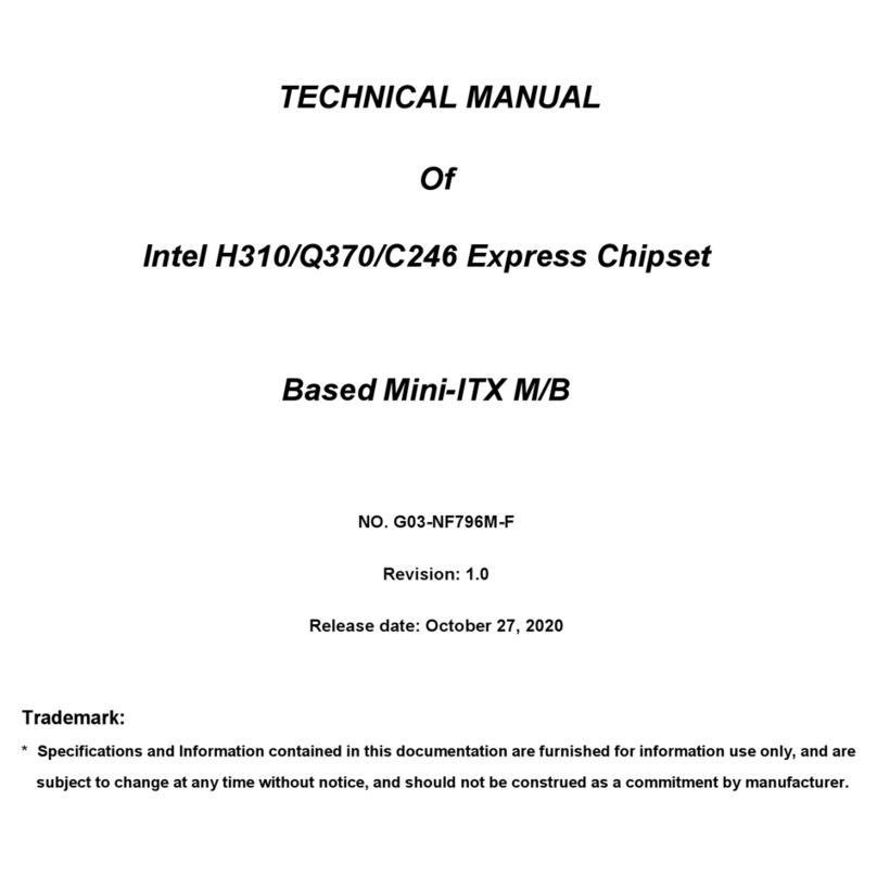 JETWAY NF796M-H310 Series Technical manual