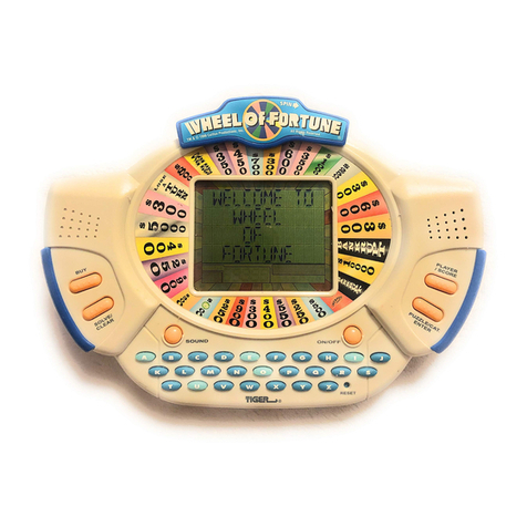Tiger Wheel of Fortune Deluxe Control guide