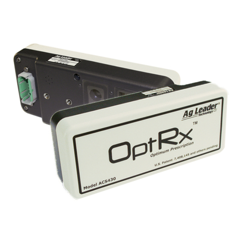 Ag Leader Technology OptRx manual Ag Leader Technology OptRx manual