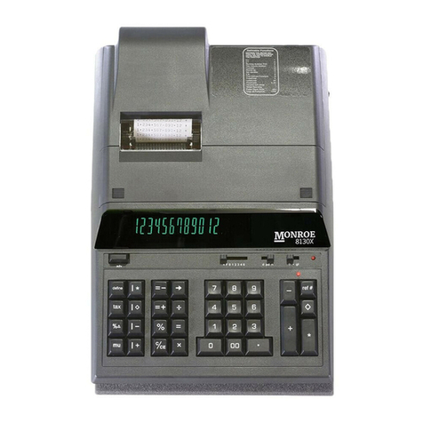 Monroe 8130X User manual Monroe 8130X User manual