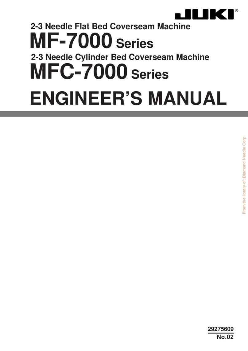 JUKI MF-7000 Series Quick start guide JUKI MF-7000 Series Quick start guide