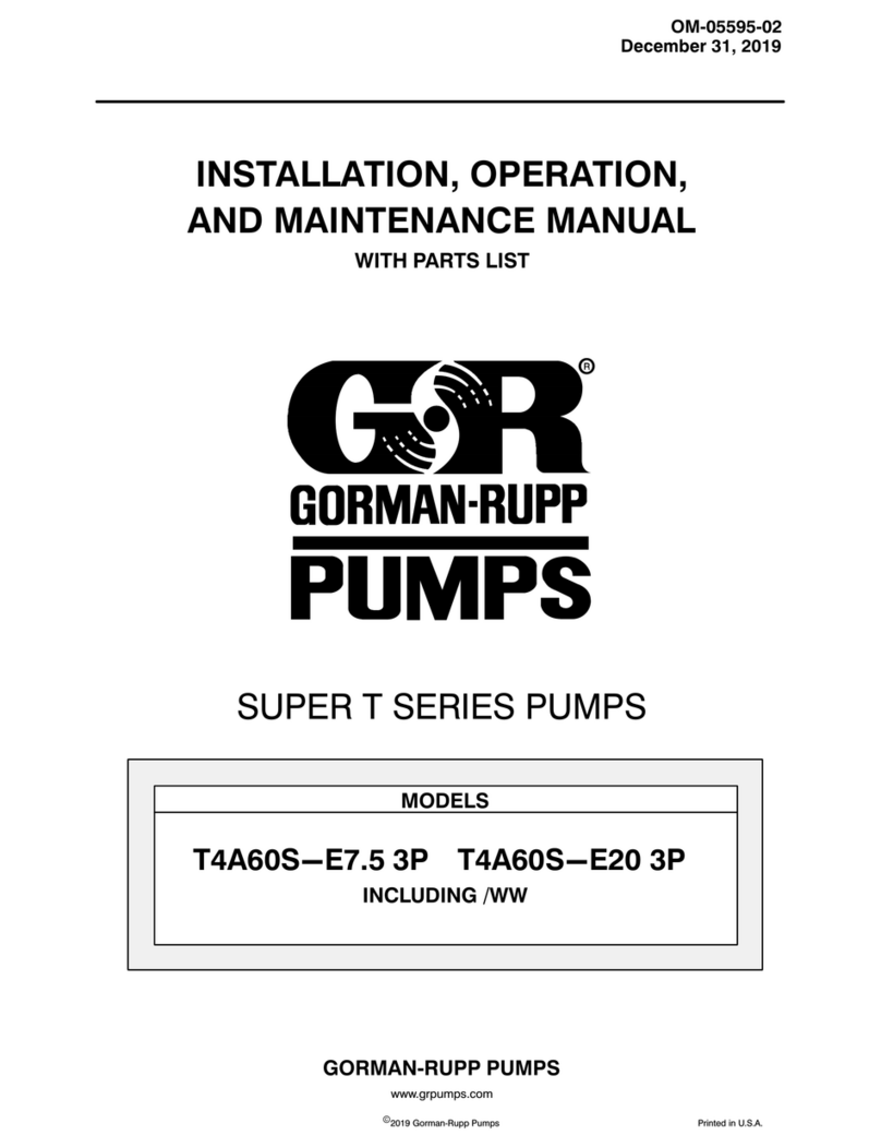 GORMAN-RUPP SUPER T SERIES Application guide