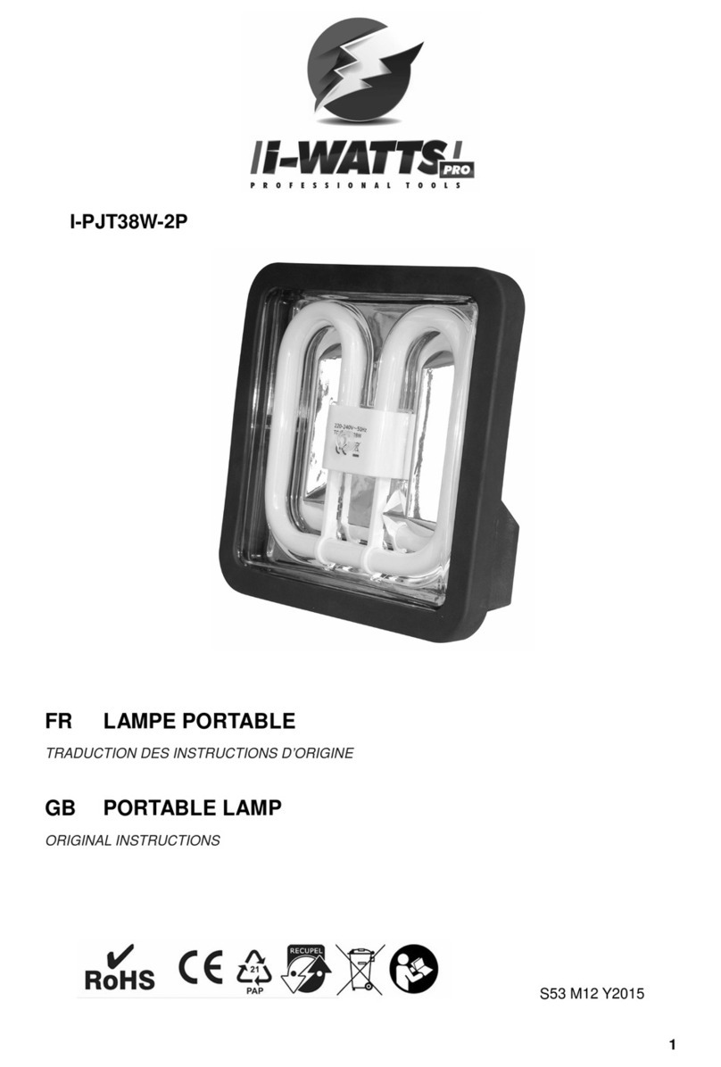 i-WATTS I-PJT38W-2P Original instructions i-WATTS I-PJT38W-2P Original instructions