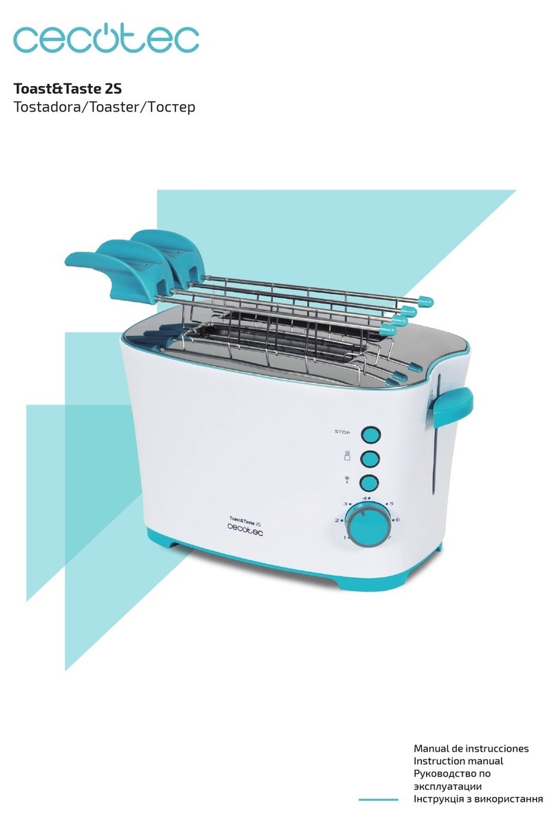 cecotec Toast&Taste 2S User manual