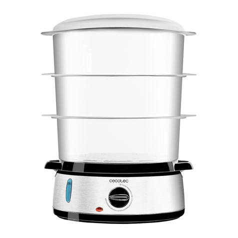 cecotec Vapovita 3000 Inox User manual