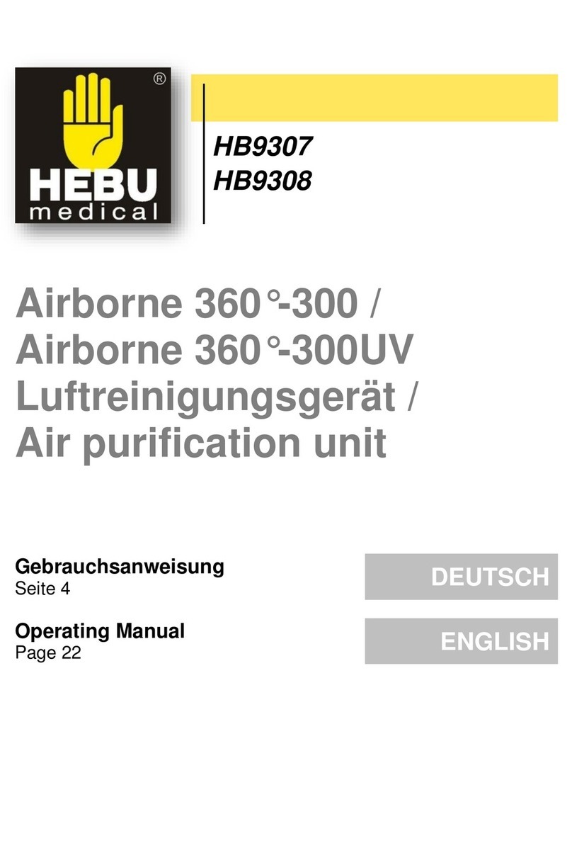 HEBU medical HB9307 operating manual