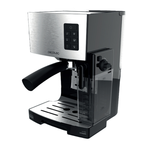 cecotec Cumbia Power Instant-ccino 20 User manual cecotec Cumbia Power Instant-ccino 20 User manual
