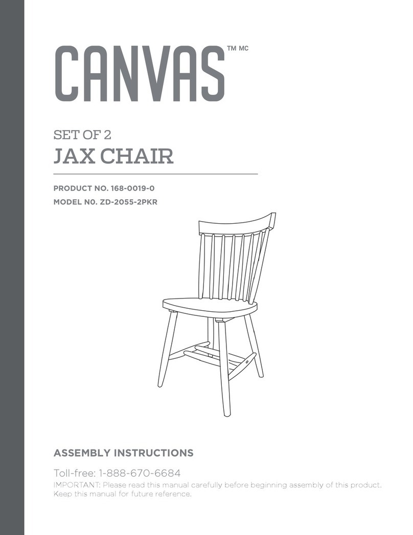 Canvas JAX ZD-2055-2PKR User manual