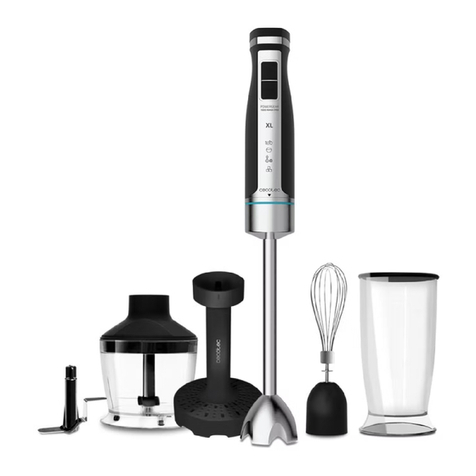 cecotec PowerGear 1500 XL Mash Pro instruction manual