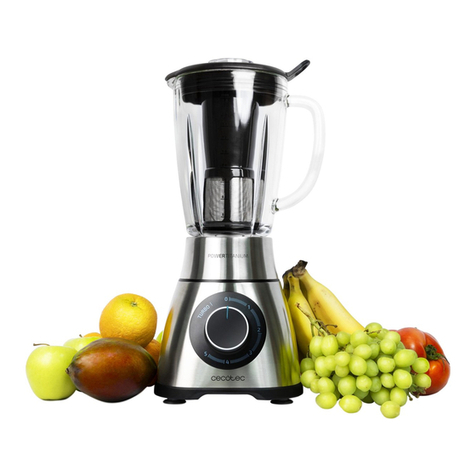cecotec Power Black Titanium 1300 PerfectMix instruction manual