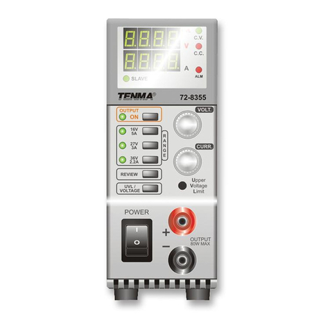 Tenma 72-8355 User manual