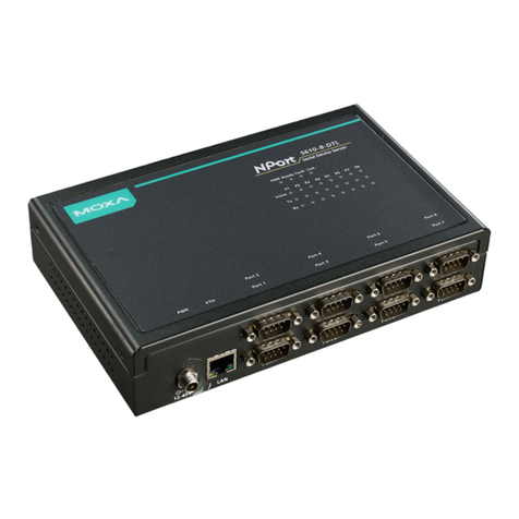 Moxa Technologies NPort 5600-8-DTL Series User manual
