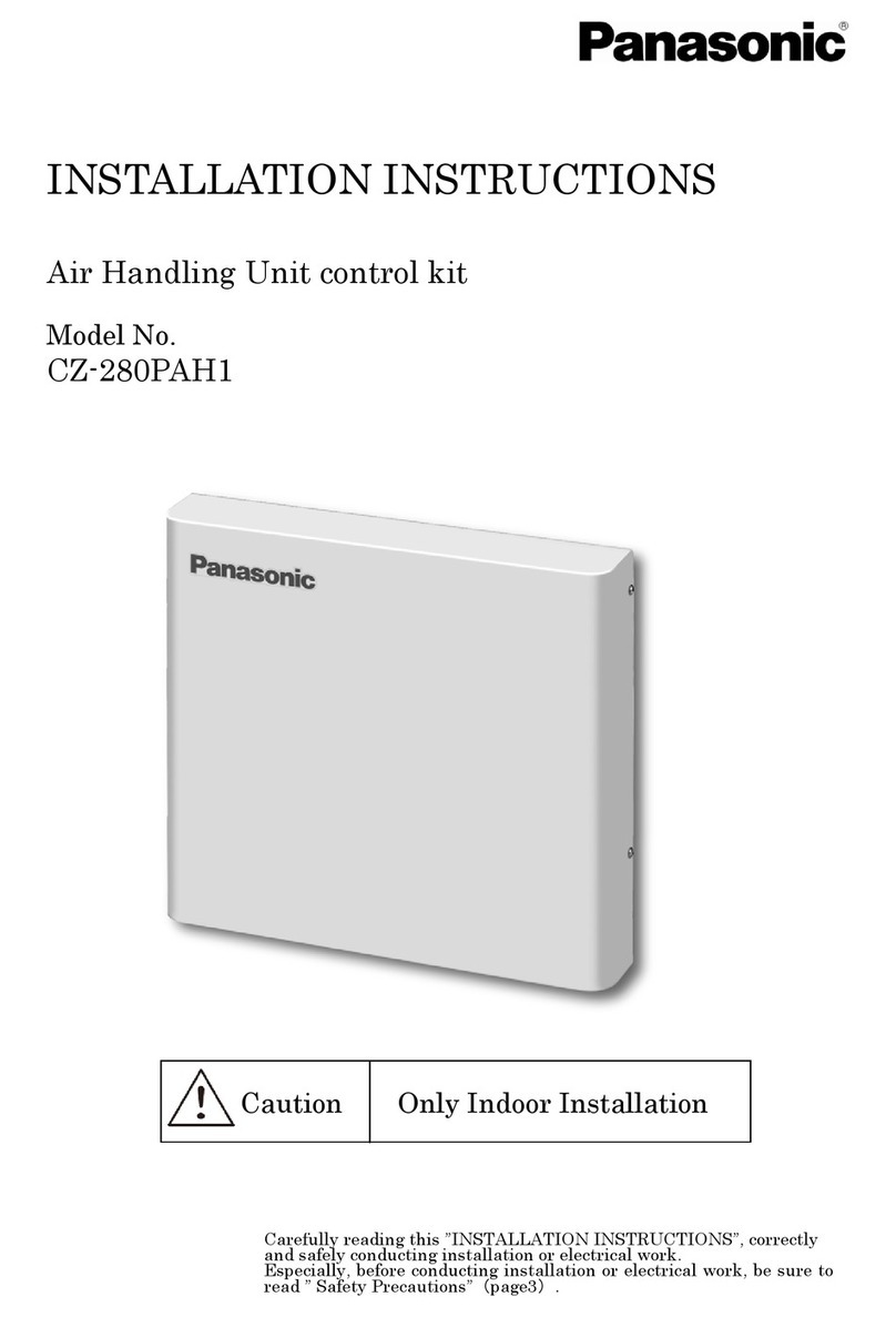 Panasonic CZ-280PAH1 User manual