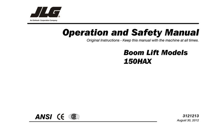 Oshkosh Corporation 150HAX Use and care manual