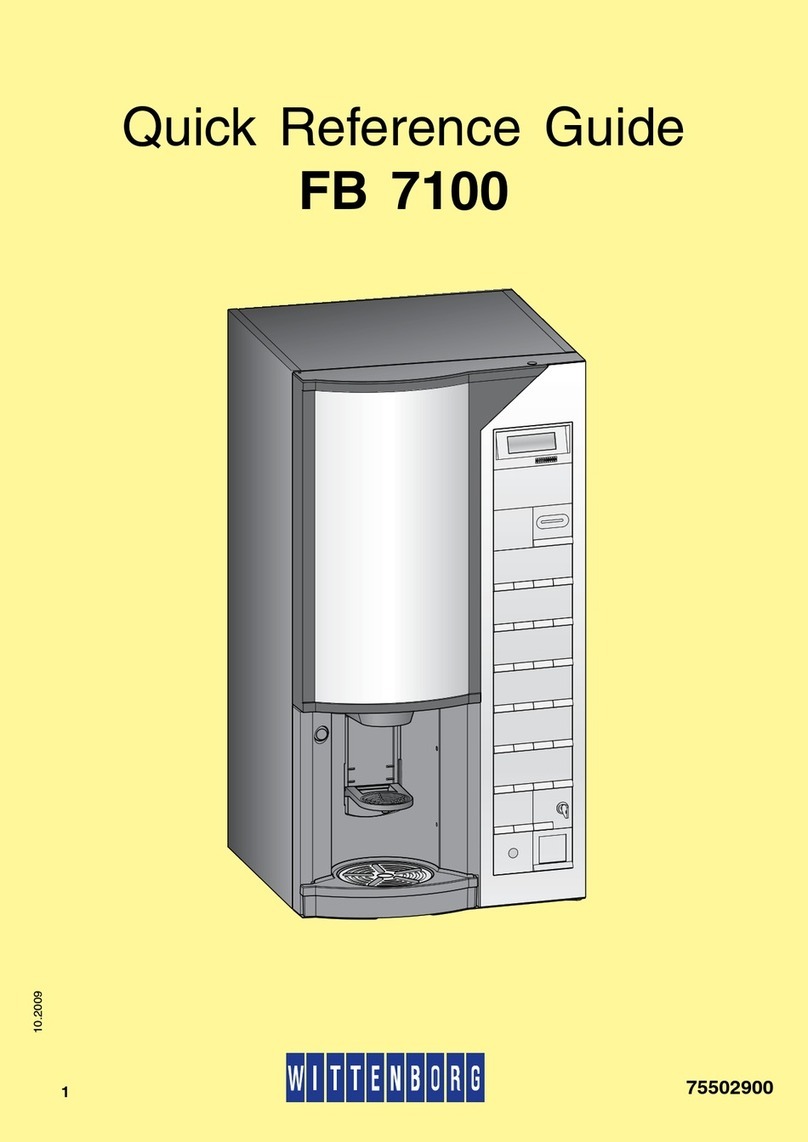 Wittenborg FB 7100 User manual Wittenborg FB 7100 User manual
