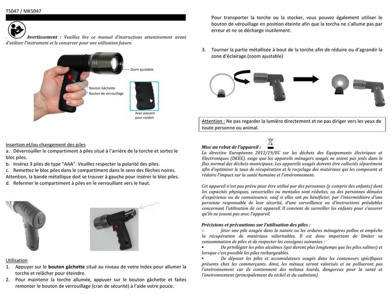 CAPTELEC T5047 User manual