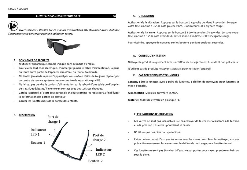 CAPTELEC SAFE User manual