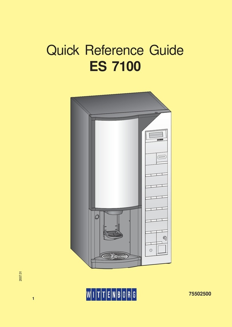 Wittenborg ES 7100 Quick reference guide