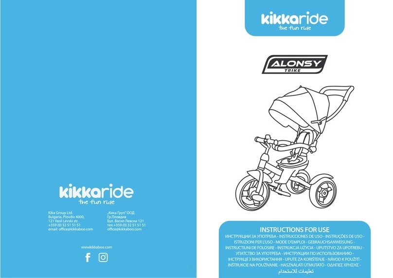 kikkaride ALONSY Instructions for use
