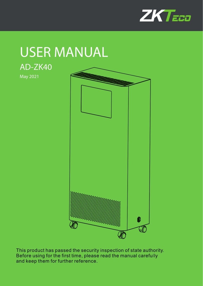 ZKTeco AD-ZK40 user manual