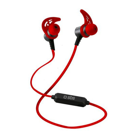 SBS RUNNER PRO TESPORTEARSETBT500R user manual