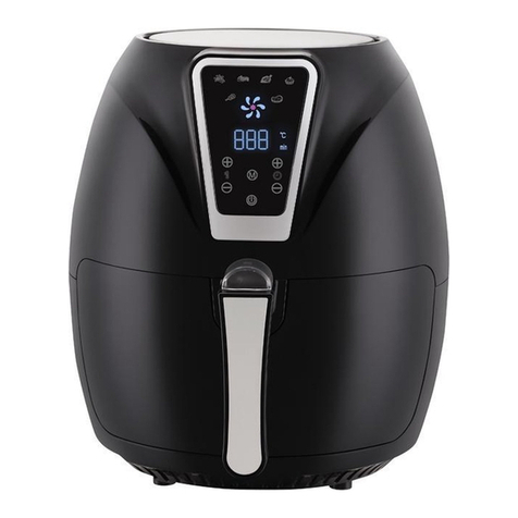 MOLINO Molino Digital Air Fryer 3 Liter User manual