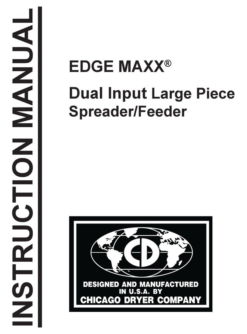Chicago Dryer Edge MAXX User manual