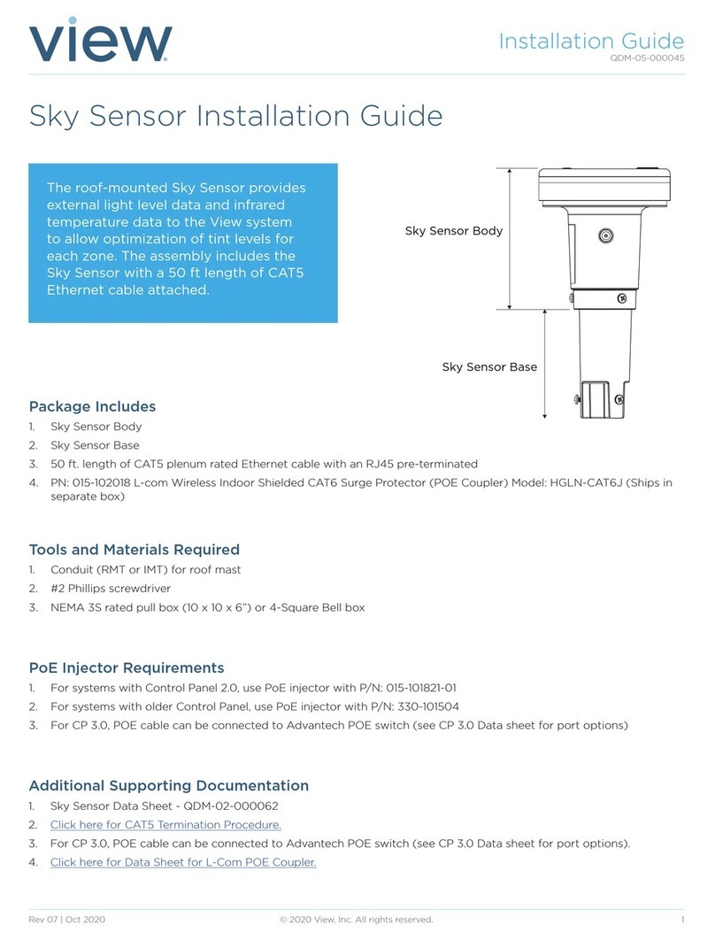 View Sky Sensor installation guide