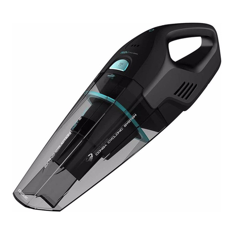 cecotec Conga Immortal ExtremeSuction 22,2 Hand User manual