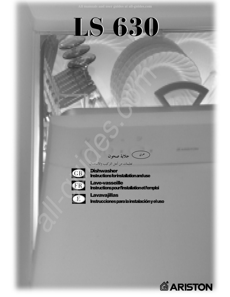 Ariston LS 630 Instruction manual