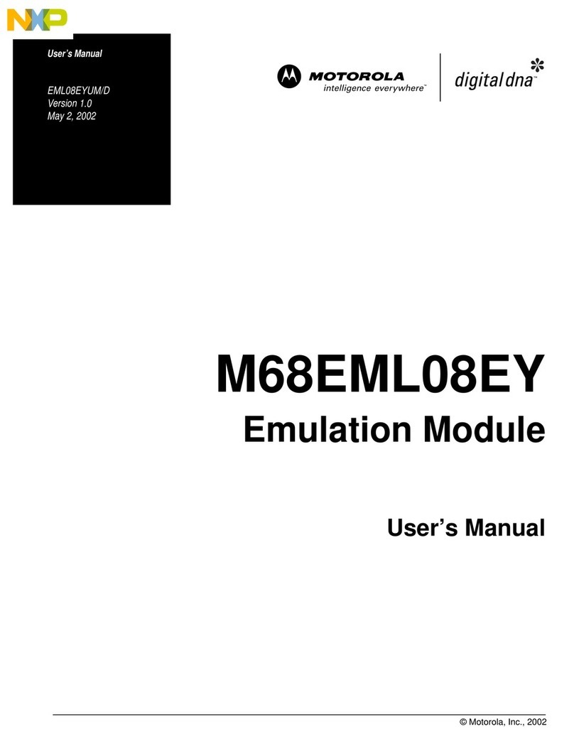 Motorola M68EML08EY User manual