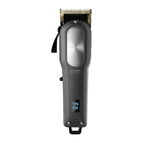 cecotec Bamba PrecisionCare ProClipper Titanium Go instruction manual