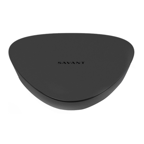 Savant SMS-100AM Quick reference guide
