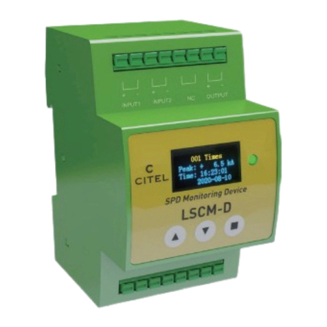 Citel LSCM-D user manual