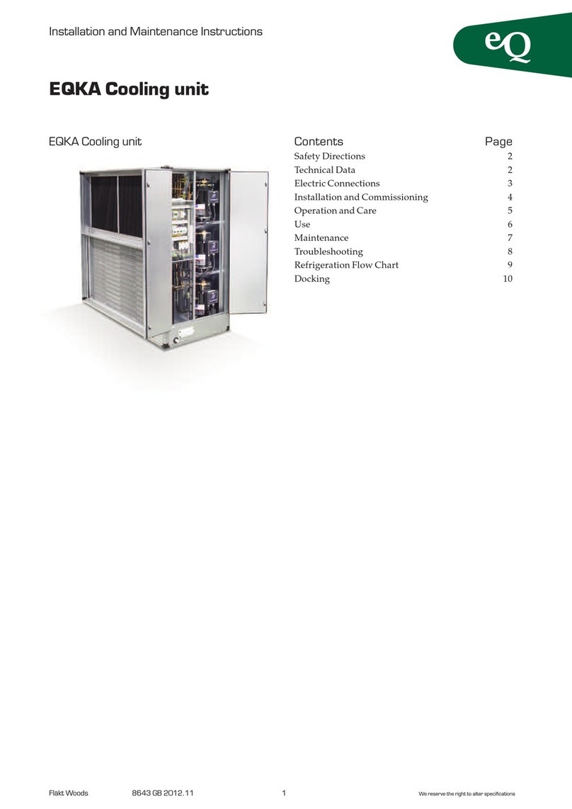 flakt woods EQKA User manual