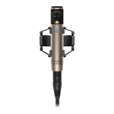 Sennheiser MKH 800 TWIN Ni User manual