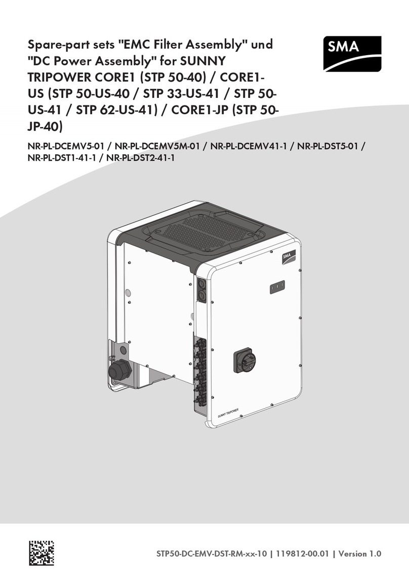 SMA NR-PL-DCEMV5-01 manual