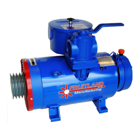 Fruitland RCF 250 Operation and maintenance