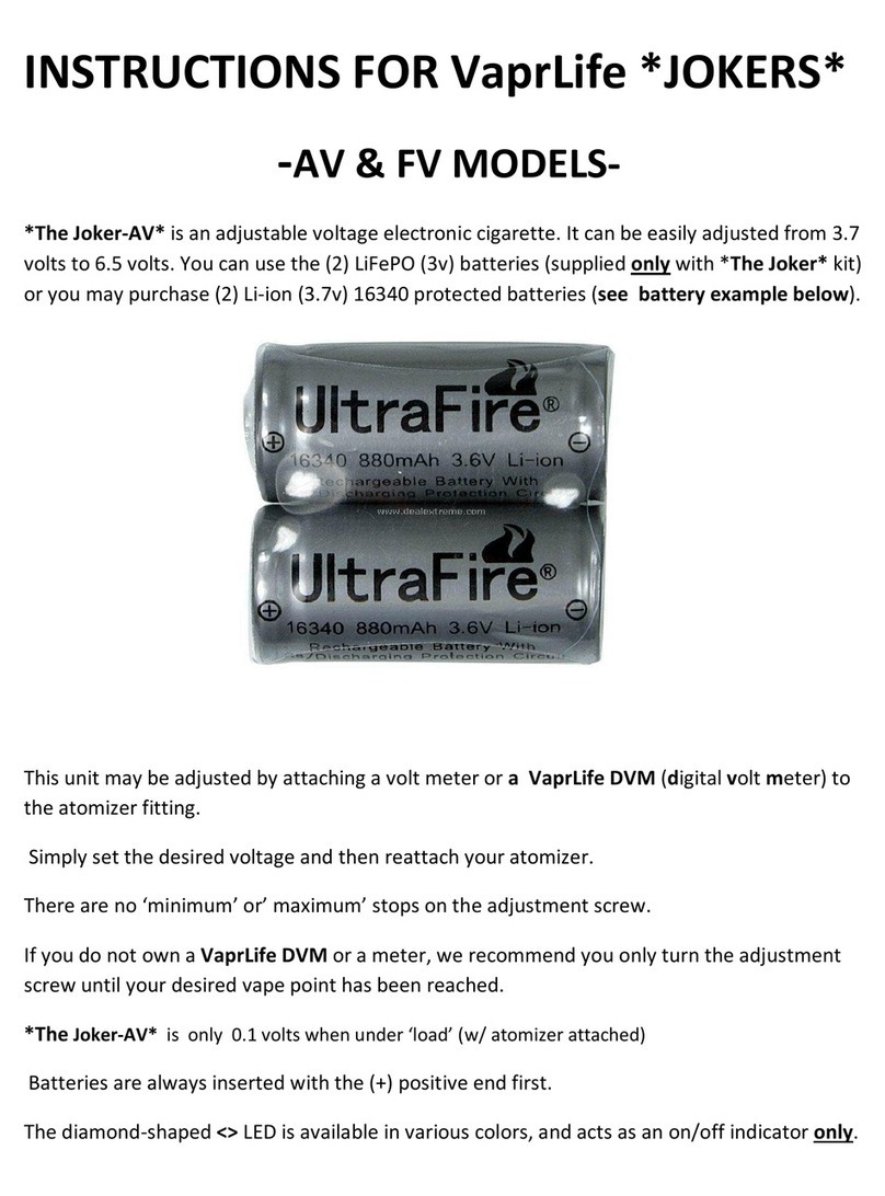 VaprLife The Joker-AV instructions