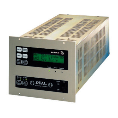 Varian 929-7015M002 instruction manual Varian 929-7015M002 instruction manual